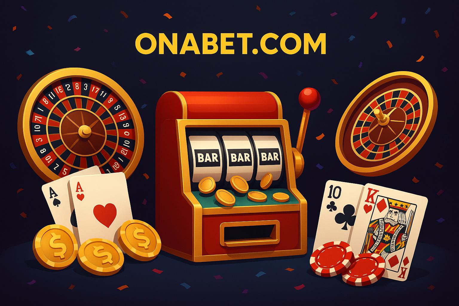 Jogos de cassino online ONABET.COM  